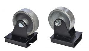 UNI Pipe Stand H-Duty Slip On Steel Wheels for V heads