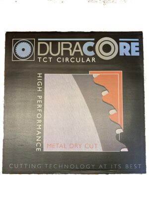 Duracore Chop Saw Blade Dry Cut TCT 305 x 25.4 x 60T for Mild Steel fits Evolution, Ridgid