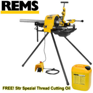 REMS 340200 Tornado 2000 1/2-2 inch BSPT Machine with Oil 220 volt