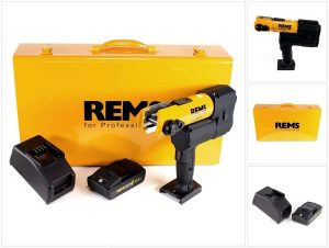 REMS 576010 Akku-Press ACC 21.6v Basic Pack  10-54 mm 2 x 2.5 Ah battery, 230v charger