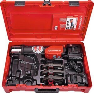 Romax 4000 Press tool TH for Multi Layer Fittings 16-20-26 mm jaw set  + 1 x 18v battery + charger + 2nd Battery From Rothenberger Bonus Points
