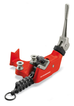 Rothenberger 70713 - 2 1/2 inch Quick Release Top Screw Bench Chain Vice