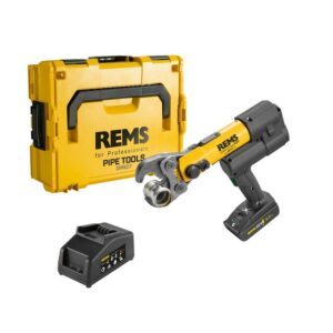 REMS 576011 Akku-Press ACC 21.6v Basic Pack  10-54 mm 2 x 2.5 Ah battery, 230v charger, L-Boxx case