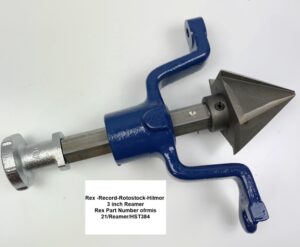 Rex-Hilmor-Record-Rotostock Complete Pipe Reamer Deburrer for 3 Inch Threading Machines