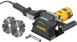 REMS Krokodil 125 Basic-Pack +2x REMS UDT LS Turbo Ø 125 mm